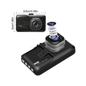 Baideluo dash cam with night vision delivers clear footage in low light