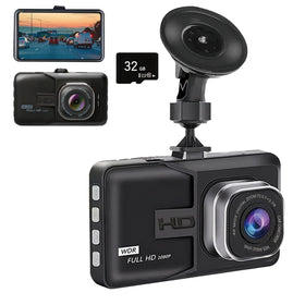 Baideluo dash cam with ultra wide-angle lens captures more road detail for safer driving