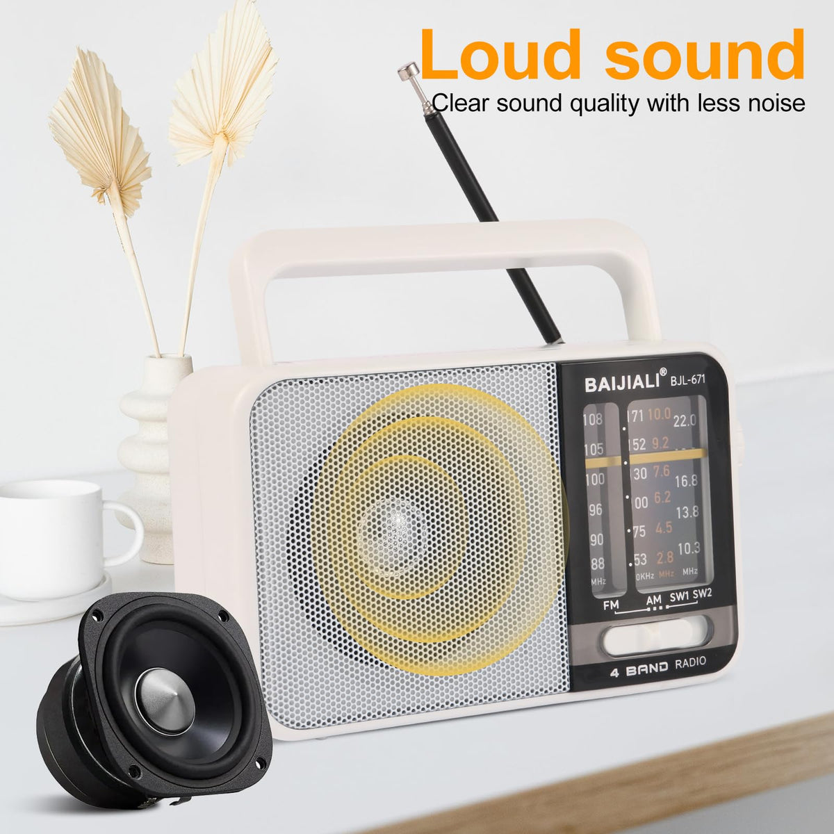 BAIJIALI compact survival kit radio ready for travel