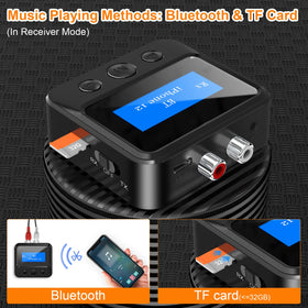 BAISHUN TF card output lets you play music directly from the device.