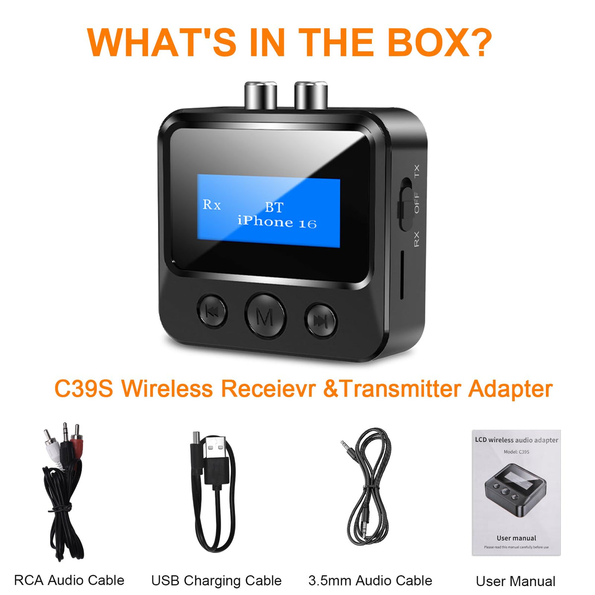 BAISHUN wireless range reaches up to 33 feet for flexible placement.