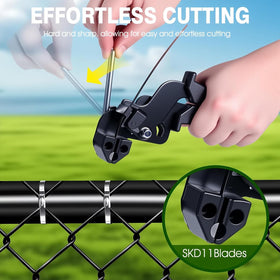 Balabulala secured chain-link fence using metal ties for durable outdoor fastening
