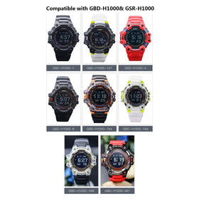 Balerion Casio G-Shock compatibility label indicating broad support for GBD-H1000