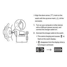 Balerion GSR-H1000 AST-1JR visual confirms easy connection with the watch