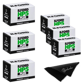 Balveli Ilford HP5 Plus 400 film box ready for versatile 35mm shooting.