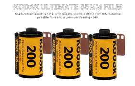 Balveli Kodak Gold 200 loaded in 35mm camera showing easy compatibility benefit