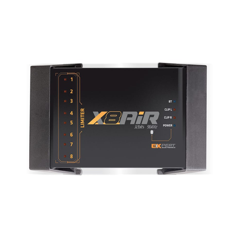 Banda Audiopart X8AiR main unit delivers precise 32-bit processing for cleaner sound.