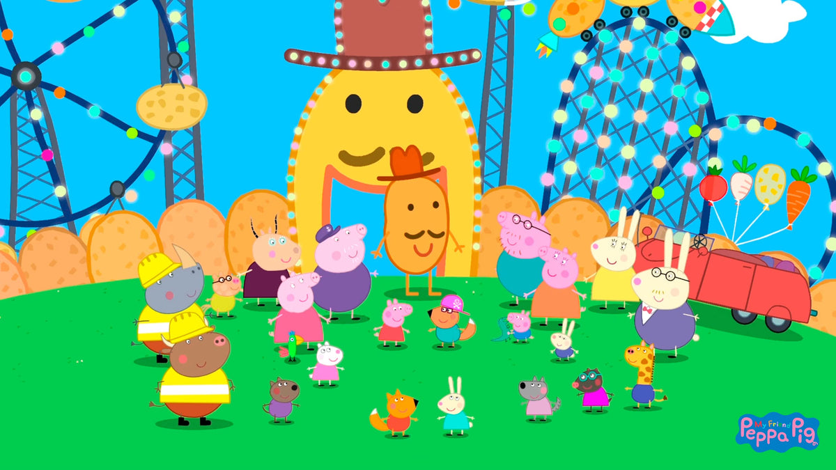 Bandai Namco Outright Games Peppa Pig age rating card and info