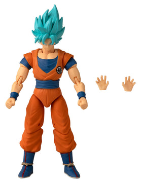 BANDAI Super Saiyan Blue Goku extra hands and accessories for varied poses