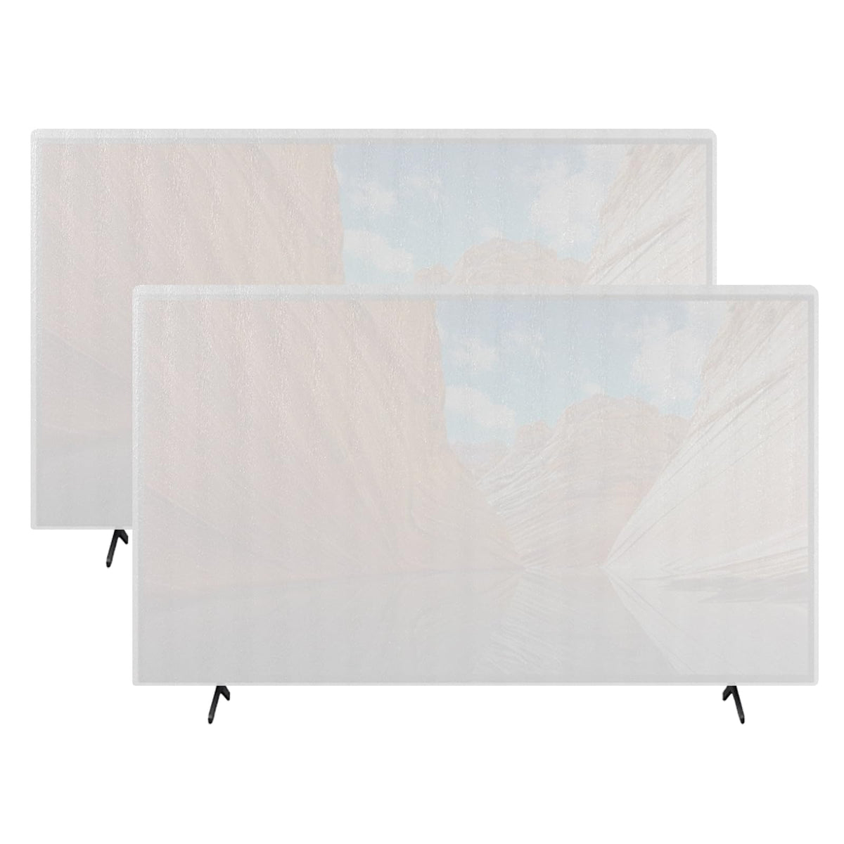 Bandelt 2-pack foam flat-screen TV cover protects screens during moves