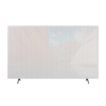 Bandelt foam TV cover showing 55in x 32in dimensions for moving protection
