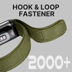 Bandletic hook-and-loop fastener displayed for easy adjustment and long-lasting grip