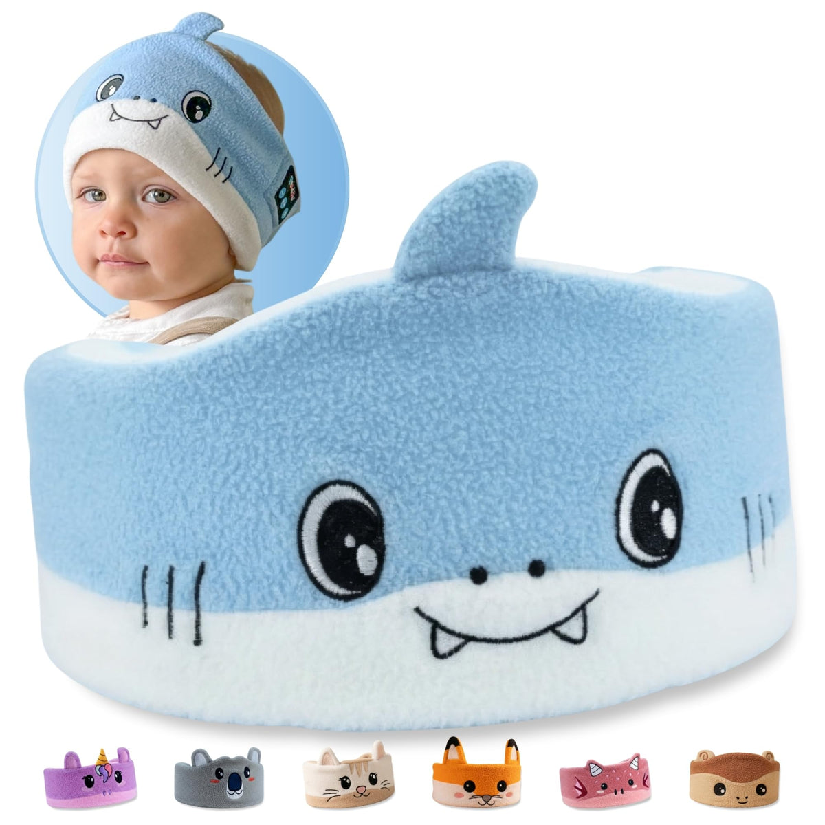 Bandou 3.0 front view showing soft headband and child-friendly design for comfort