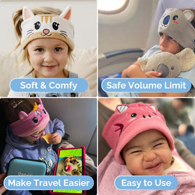 Bandou ear pad detail highlighting cushioned pads for restful naps