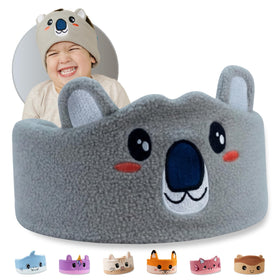 Bandou front view showing soft headband and kid-friendly design for comfort