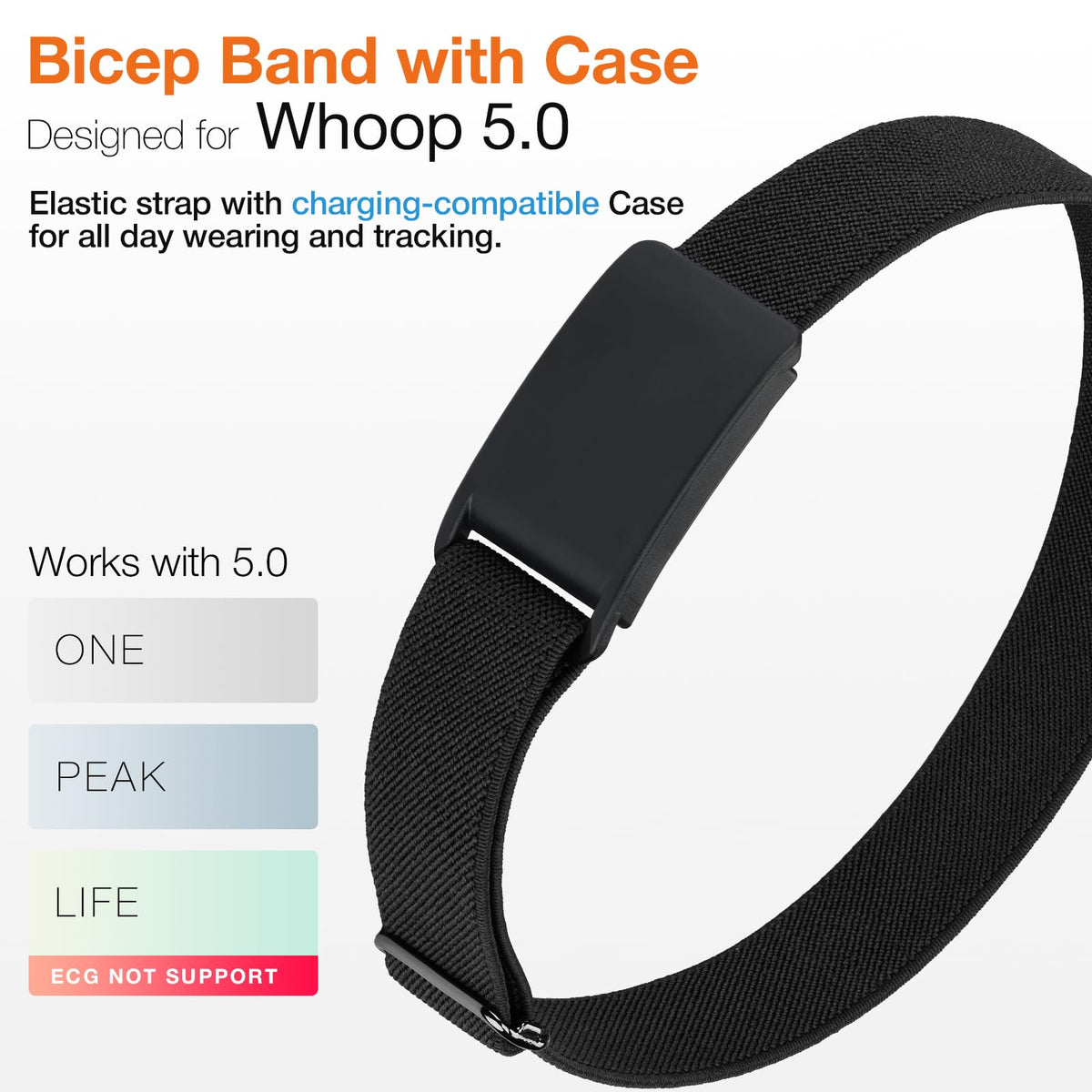 BandSmith arm band in soft breathable fabric for daily comfort.