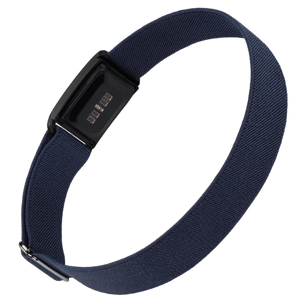 BandSmith stretchy nylon arm band with case for Whoop 5.0 keeps tracker secure during workouts.