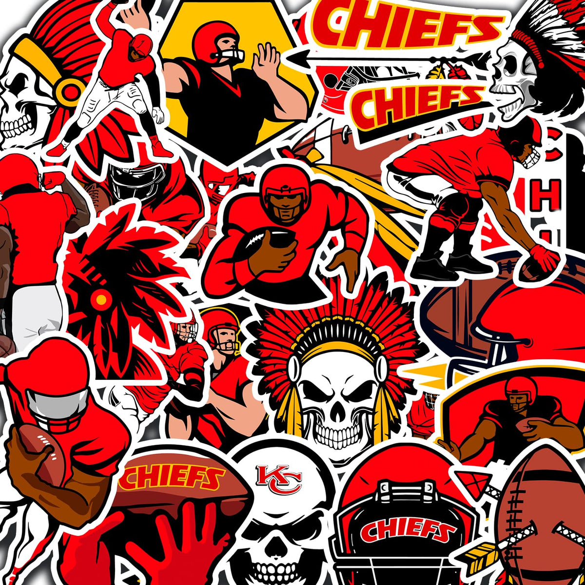 BandWorks Kansas City stickers pack 25 for laptop customization and waterproof durability