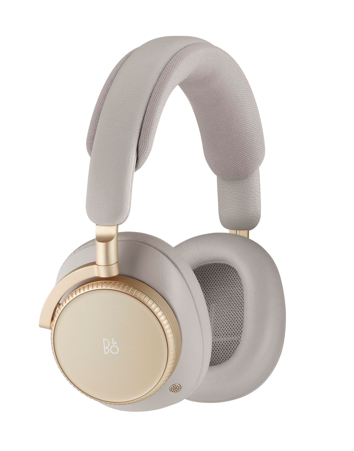 Bang and Olufsen Beoplay H100 with pearled aluminum housing for premium durability.
