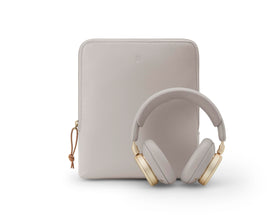 Beoplay H100 tactile volume dial enables quick listening adjustments.