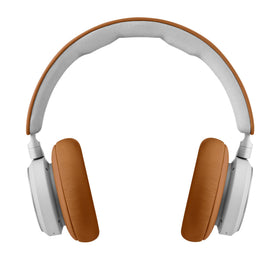 Beoplay HX lambskin ear cups showing soft, skin-friendly touch for daily wear