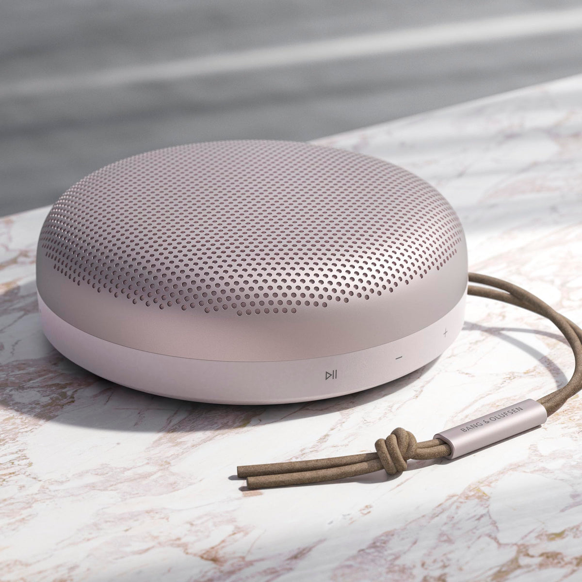 Bang & Olufsen Beosound A1 2nd Gen pink app interface preview
