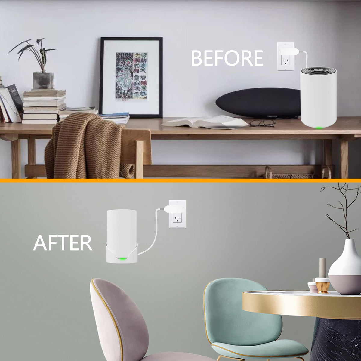 Bangcheer 3 pack wall mount with streamlined design for TP-Link Deco
