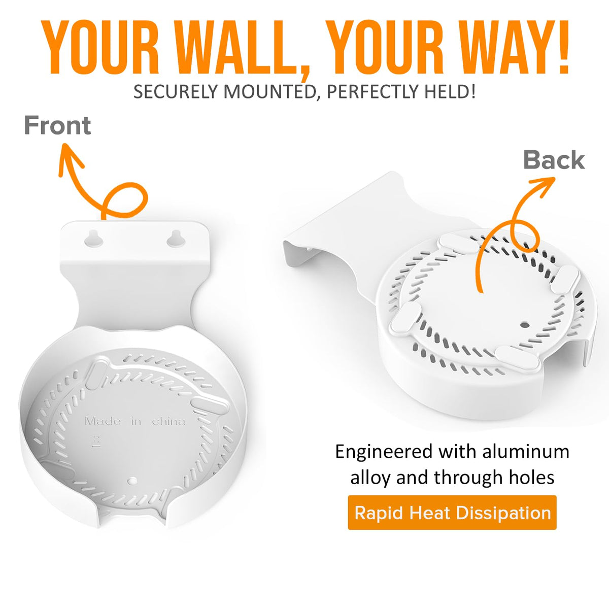 BANGCHEER wall mount for Deco BE22000 on wall keeps cables tidy