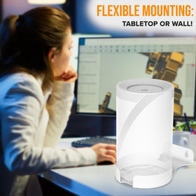 Bangcheer wall-mount secures the Deco router for stable wall placement.