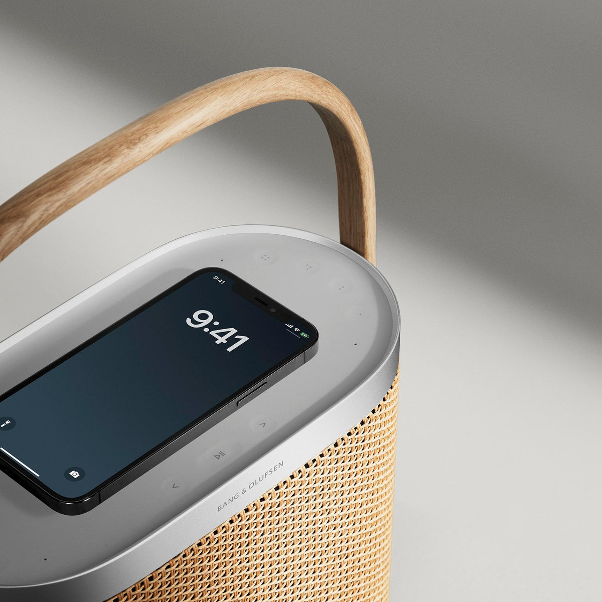 Bang & Olufsen Beosound A5 IP65 outdoor-ready design for outdoor use.