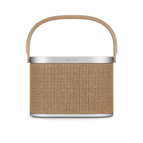 Bang & Olufsen Beosound A5 wireless charging top for on-the-go power.