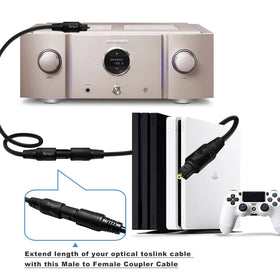 Bangun cable in use between TV and soundbar for neater audio setup