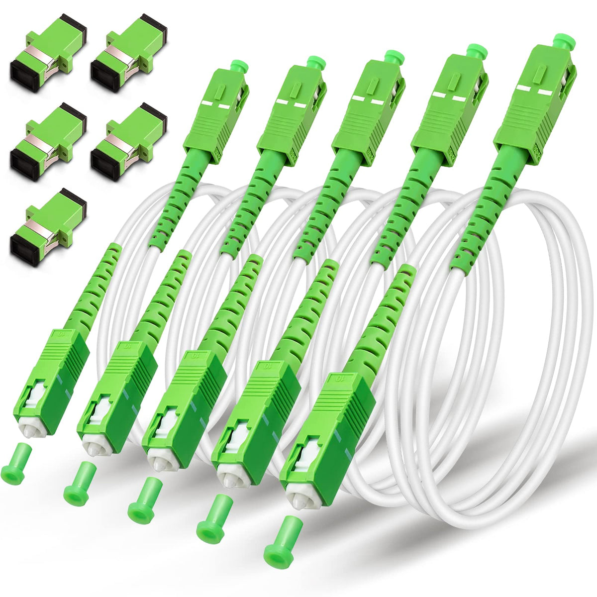 Bangun front packaging 5-pack white showing product and couplers for easy stocking