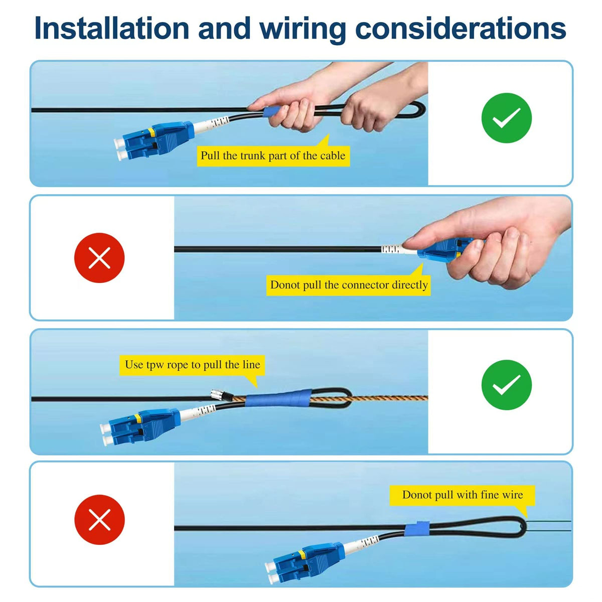 Bangun LSZH black outdoor patch cable supports safe and clean data center runs.