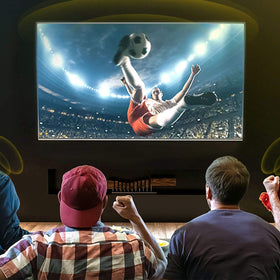 Bangun robust construction for durable home theater connections