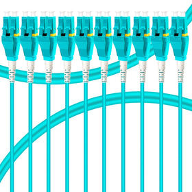 Bangun Uniboot LC-LC OM3 patch cable 0.5m saves space in dense data centers