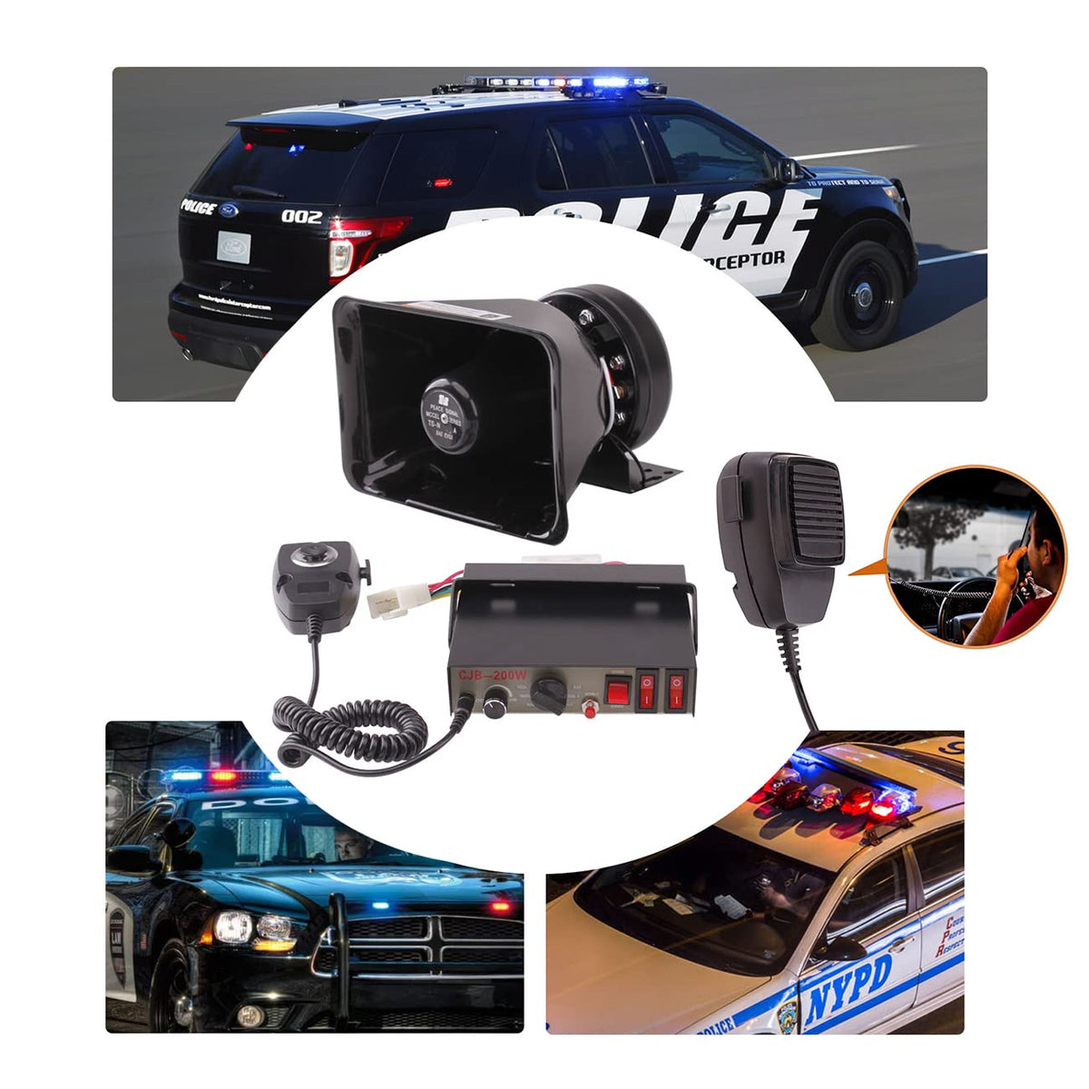 Banhao dash-mount setup for secure vehicle installation