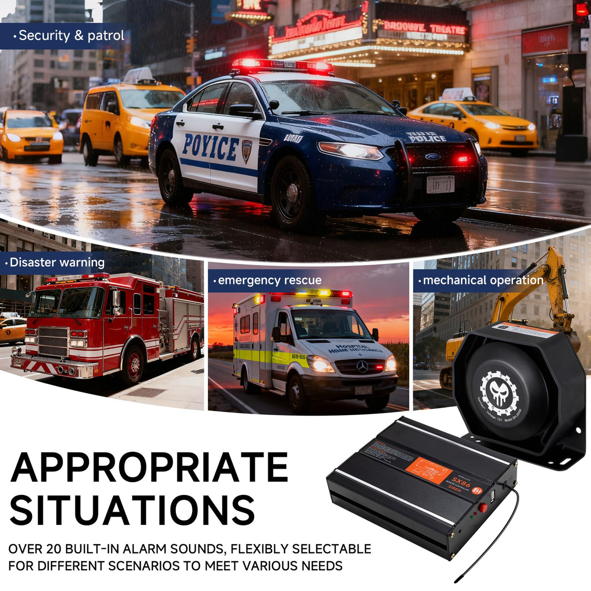 BANHAO durable aluminum-iron construction for outdoor vehicle use