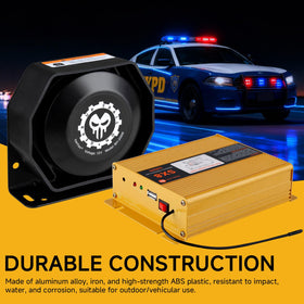 Banhao siren kit 12V compatibility fits most vehicle electrical systems