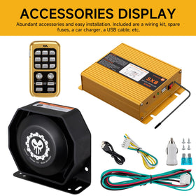 Banhao siren kit ideal for ambulances and fleet vehicles