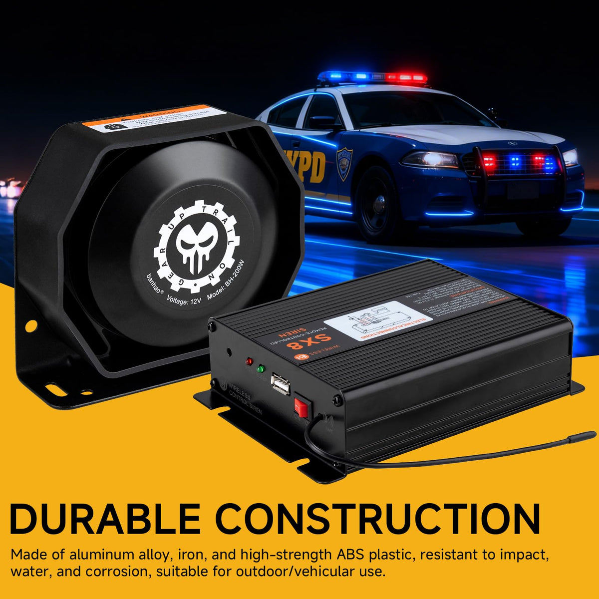 Banhao vehicle installation kit designed for ambulance and fleet use.