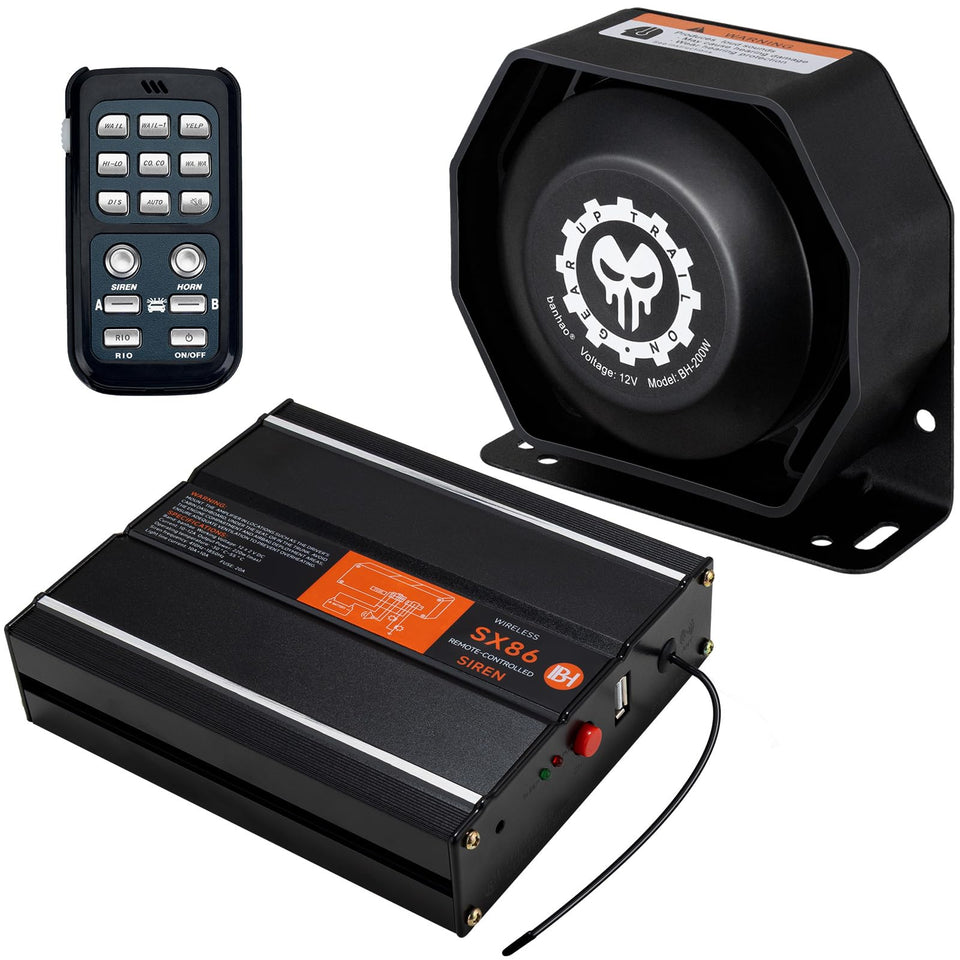 BANHAO warning siren remote control for quick alerts in emergencies