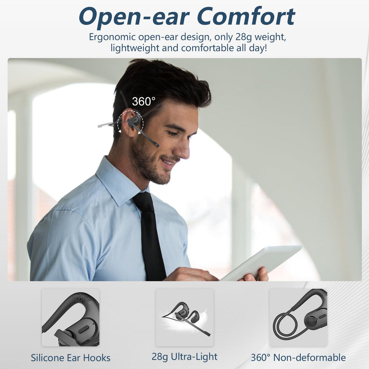 Banigipa Bluetooth 5.4 ensures fast, stable connection across devices