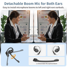 BANIGIPA silicone earhook closeup illustrating secure fit and comfort benefit