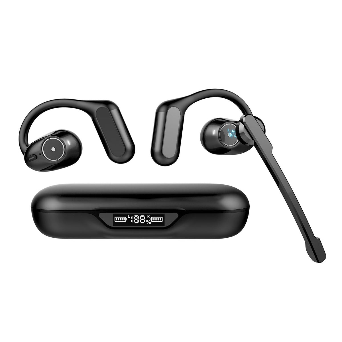 BANIGIPA front packaging showing headset and charging case for easy unboxing benefit