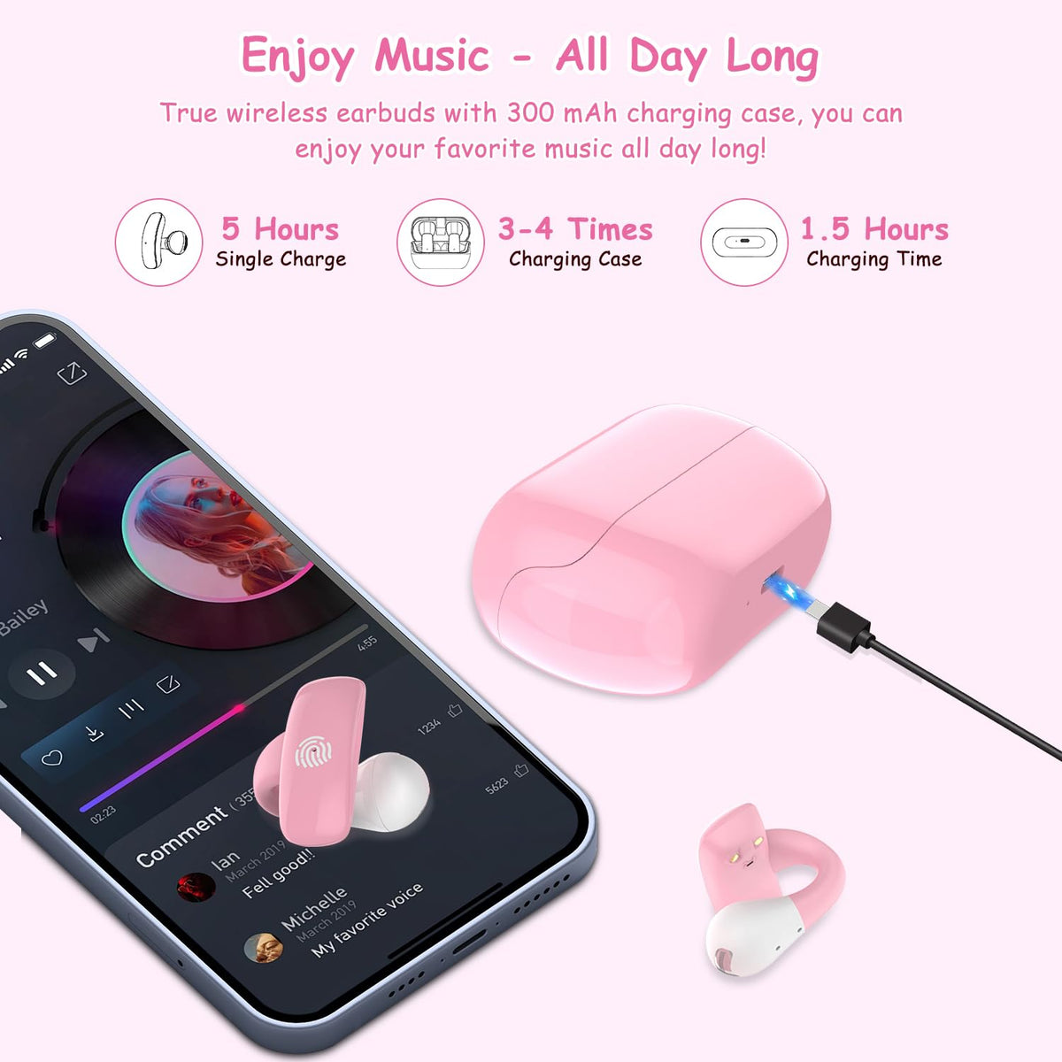 BANIGIPA Kids Bluetooth 5.4 delivers stable connections for quick pairing