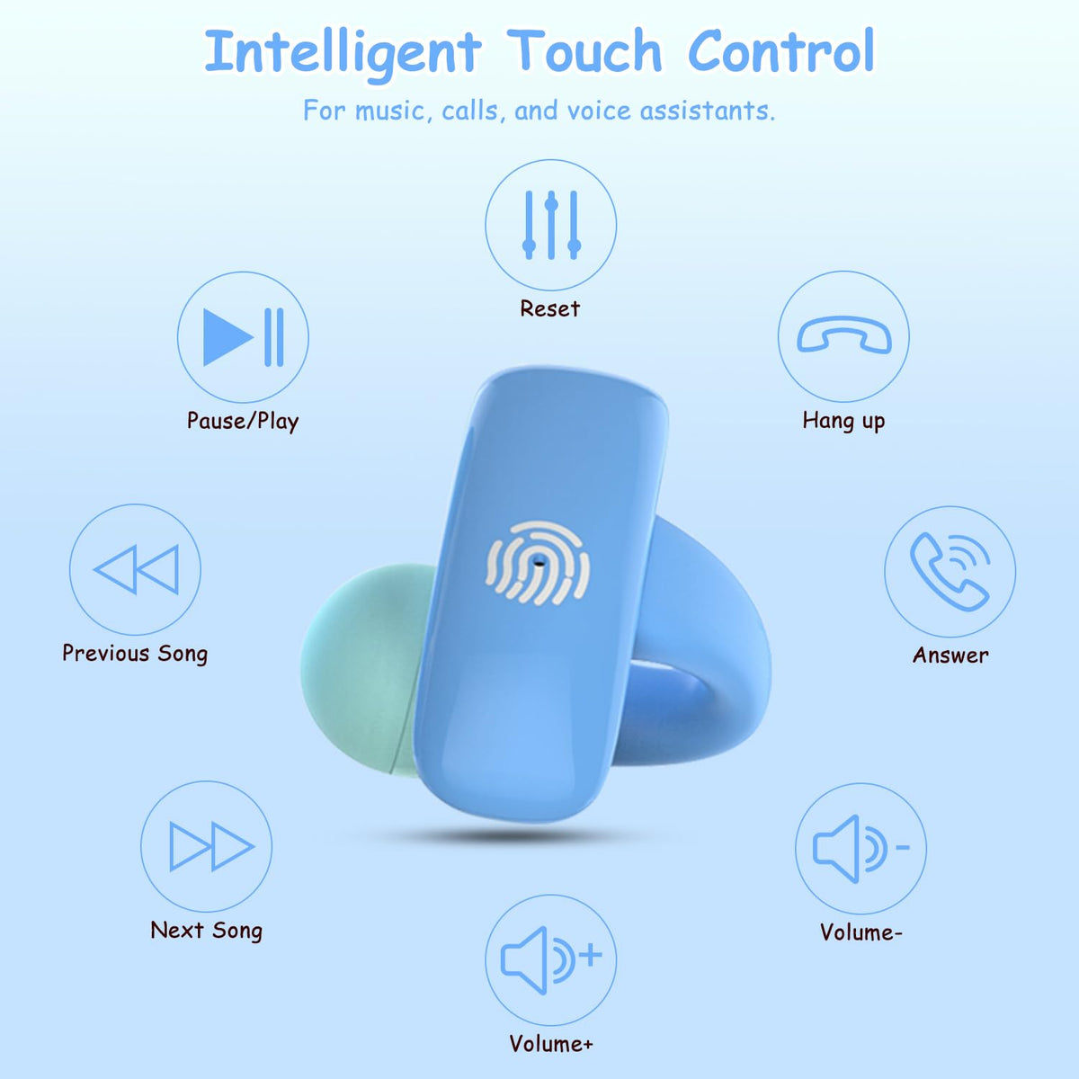BANIGIPA Kids Bluetooth 5.4 ensures fast pairing and stable connection.