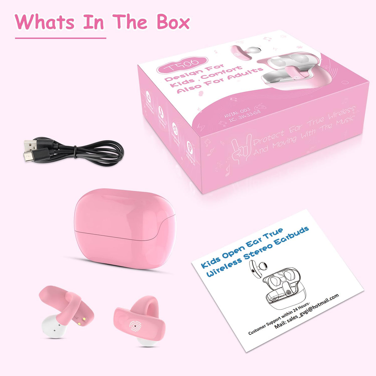 BANIGIPA Kids compact charging case for easy transport between classes