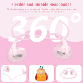 BANIGIPA Kids Headphones with Bluetooth 5.4 for fast, stable pairing
