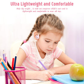 BANIGIPA Kids Headphones ultra-light 13g for all-day wear without ear pressure